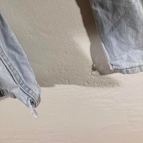 Vintage 90s Levi’s Jeans Light Wash Distressed Marked 505 Denim‎ - Picture 7 of 7